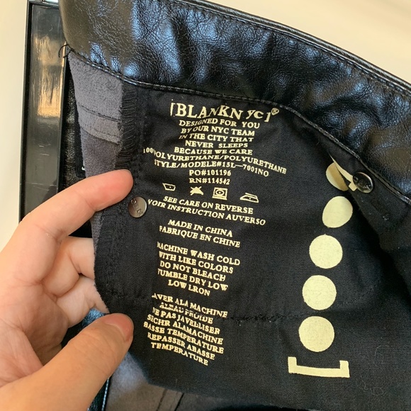 BLANKNYC Skinny Classique Faux Leather Pants - Picture 7 of 7